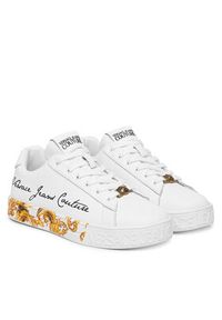 Versace Jeans Couture Sneakersy 80VA3SKL ZPB79 G03 Biały. Kolor: biały. Materiał: skóra #6