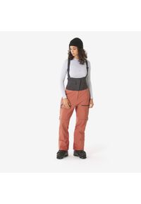 SIMOND - Spodnie narciarskie damskie Wedze FR900 freeride. Kolor: brązowy. Materiał: materiał. Długość: długie. Sport: narciarstwo #1