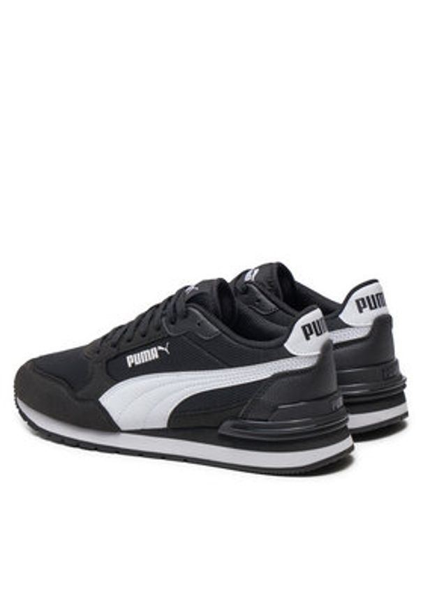 Puma Sneakersy ST Runner v4 Mesh Jr 399876 01 Czarny. Kolor: czarny. Materiał: zamsz, skóra