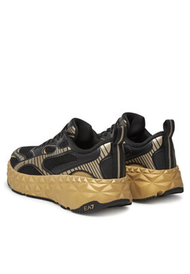 EA7 Emporio Armani Sneakersy X8X238 XK431 M700 Czarny. Kolor: czarny. Materiał: skóra