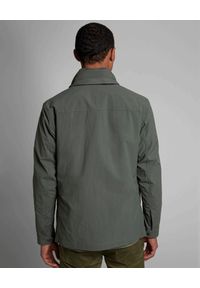 FAY - Zielona kurtka z kieszeniami. Kolor: szary. Materiał: tkanina. Styl: klasyczny #3