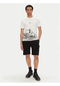 C.P. Company T-Shirt 18CMTS318A005431G Biały Regular Fit. Kolor: biały. Materiał: bawełna #5