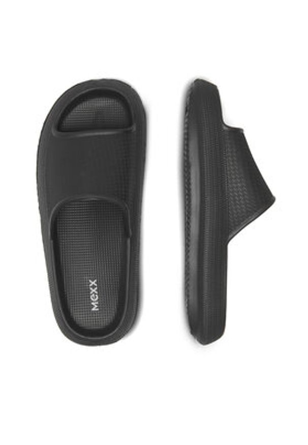MEXX Klapki MICC1905241M-01 Czarny. Kolor: czarny. Materiał: syntetyk