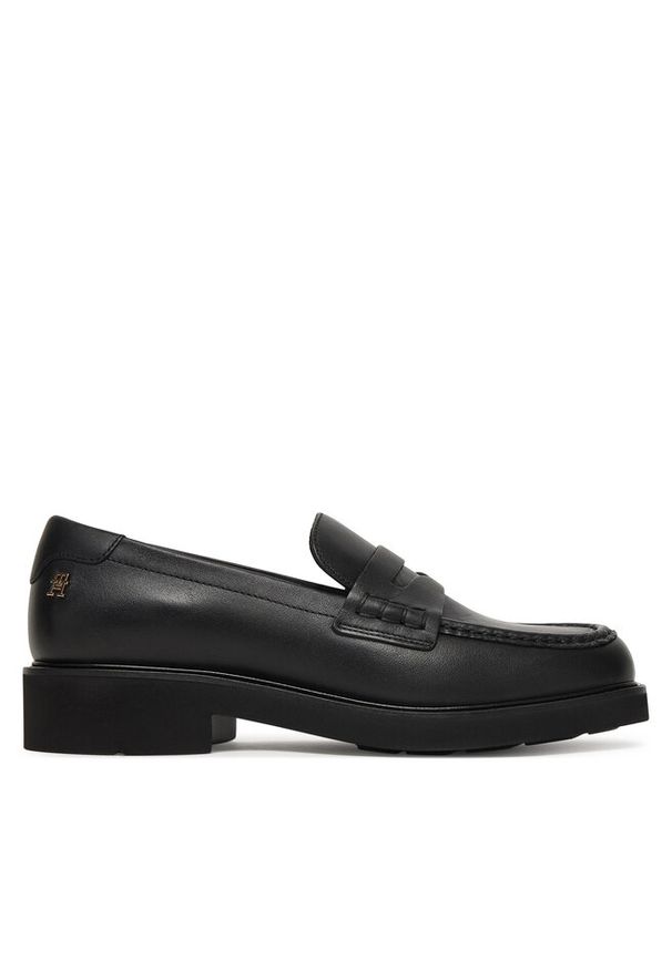 TOMMY HILFIGER - Loafersy Tommy Hilfiger. Kolor: czarny