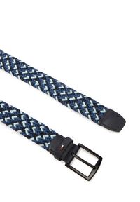 TOMMY HILFIGER - Tommy Hilfiger Pasek Męski AM0AM14278 Granatowy. Kolor: niebieski. Materiał: materiał #3