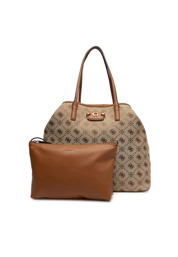 Guess Torebka Neda HWJP96 54240 Beżowy. Kolor: beżowy