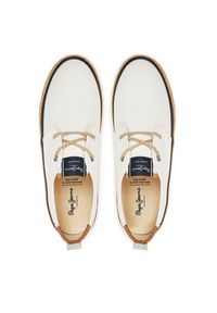 Pepe Jeans Espadryle PMS10332 Écru. Materiał: materiał