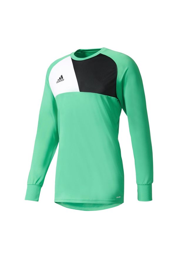 Adidas - Bluza bramkarska dla dzieci adidas Assita 17 GK Junior zielona AZ5400. Kolor: zielony