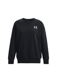 Bluza damska Under Armour Essential Flc OS Crew. Kolor: wielokolorowy, biały, czarny. Sport: bieganie #1