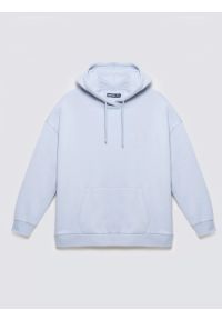 Big-Star - Bluza damska z kapturem błękitna Raisala 400. Okazja: na spacer, na co dzień. Typ kołnierza: kaptur. Kolor: niebieski. Materiał: dzianina, jeans. Wzór: haft. Styl: casual #3