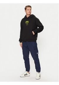 Adidas - adidas Spodnie dresowe Trefoil Essentials Woven Cargo JD2454 Granatowy Regular Fit. Kolor: niebieski. Materiał: syntetyk
