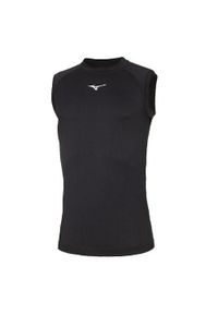 Obcisły tank top Mizuno Team Core. Kolor: czarny, biały, wielokolorowy. Sport: piłka nożna, fitness