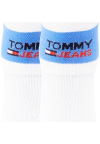 Tommy Jeans Skarpety wysokie unisex 701220288 Biały. Kolor: biały. Materiał: materiał, bawełna