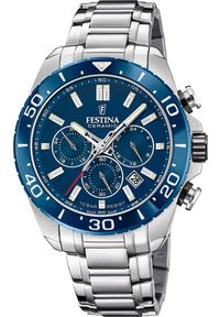 Zegarek Festina Zegarek męski Festina F20042-2 srebrny. Kolor: srebrny #1