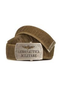 Aeronautica Militare - Pasek AERONAUTICA MILITARE. Materiał: bawełna, tkanina. Wzór: nadruk, moro. Styl: militarny #1
