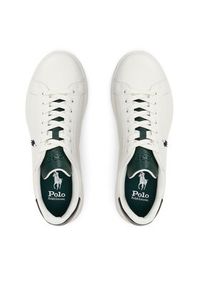 Polo Ralph Lauren Sneakersy Heritage Court II 809949791002 Biały. Kolor: biały. Materiał: skóra #4