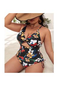 Intica - Kostium kąpielowy jednoczęściowy z wycięciem na lato Sadika. Kolor: wielokolorowy. Materiał: tkanina, materiał