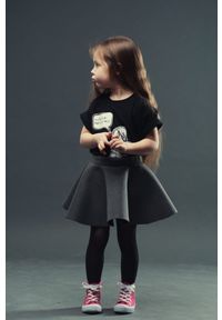 Hultaj Polski - Spódnica Mała Ciemna. Okazja: na uczelnię, na urodziny. Materiał: bawełna, neopren, dzianina. Sezon: lato