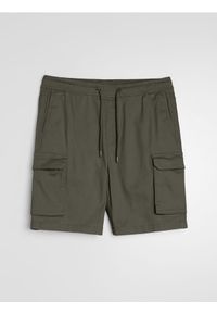 Sinsay - Szorty cargo - khaki. Kolor: brązowy #1