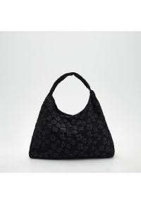 Reserved - Duża torebka na ramię - Czarny. Kolor: czarny. Rozmiar: duże. Rodzaj torebki: na ramię #1