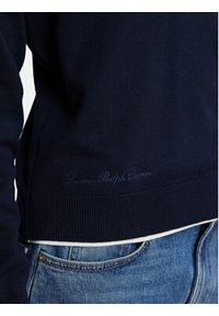 Lauren Ralph Lauren - LAUREN RALPH LAUREN Sweter 200P14056003 Granatowy Regular Fit. Kolor: niebieski. Materiał: syntetyk #6