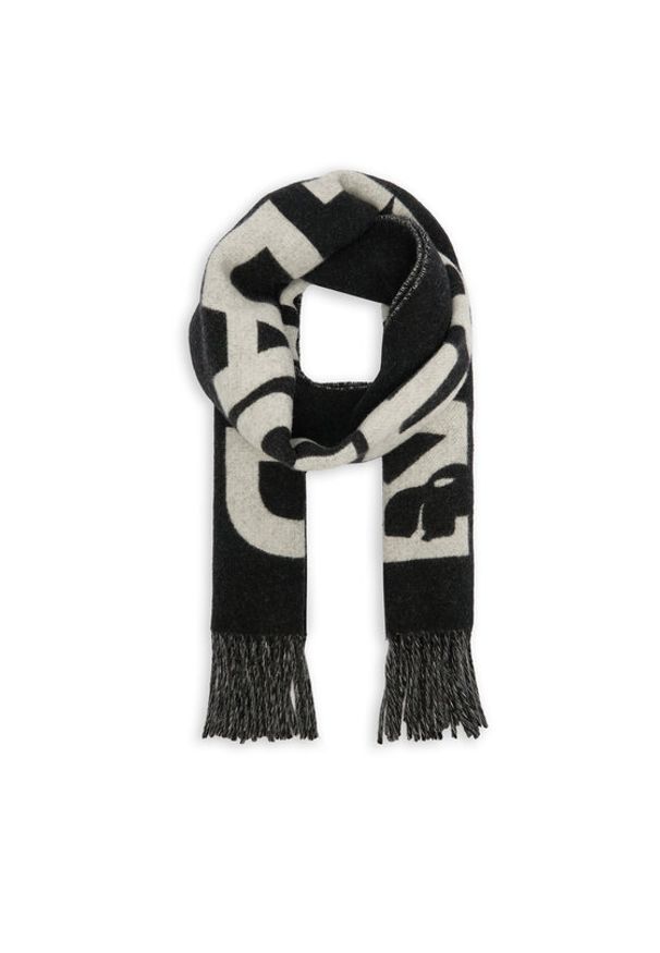 Karl Lagerfeld - KARL LAGERFELD Szalik 246W3309 Czarny. Kolor: czarny. Materiał: wełna