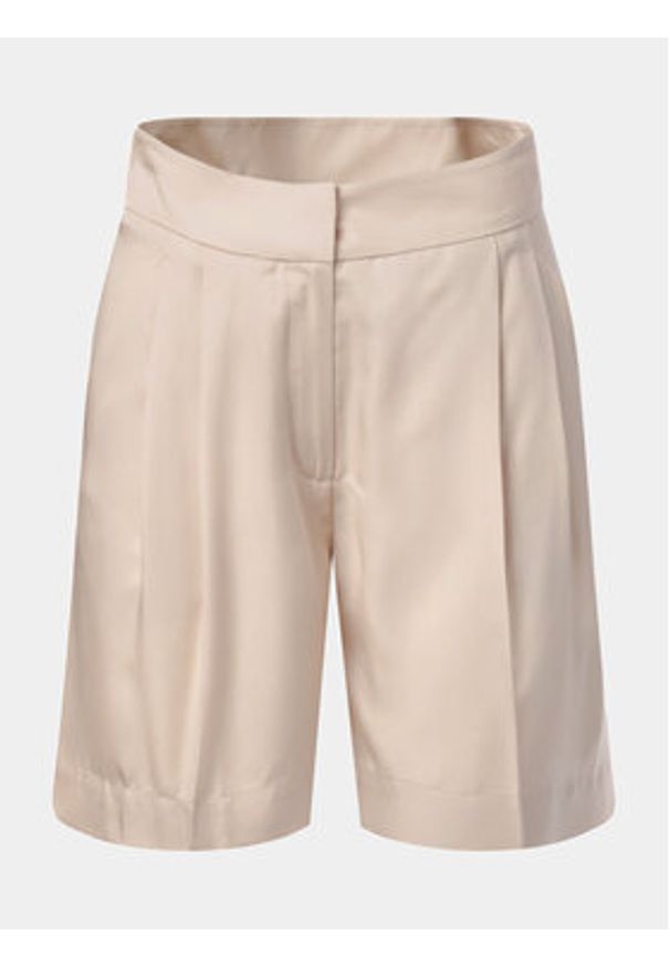 JOOP! Bermudy 30042155 Beżowy Regular Fit. Kolor: beżowy. Materiał: lyocell