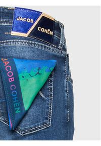 Jacob Cohën Jeansy Nick U Q E06 32 S 3624 Granatowy Slim Fit. Kolor: niebieski