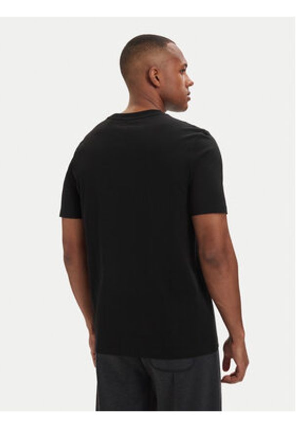 Hugo - HUGO T-Shirt Darusi 50561126 Czarny Regular Fit. Kolor: czarny. Materiał: bawełna
