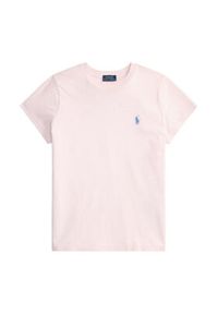 Polo Ralph Lauren T-Shirt 211B14605014 Różowy Classic Fit. Typ kołnierza: polo. Kolor: różowy. Materiał: bawełna #4