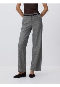 Reserved - Spodnie w pepitkę - wielobarwny. Materiał: tkanina, wiskoza #1