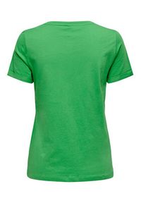 only - ONLY T-Shirt Kita 15244714 Zielony Regular Fit. Kolor: zielony. Materiał: bawełna #2