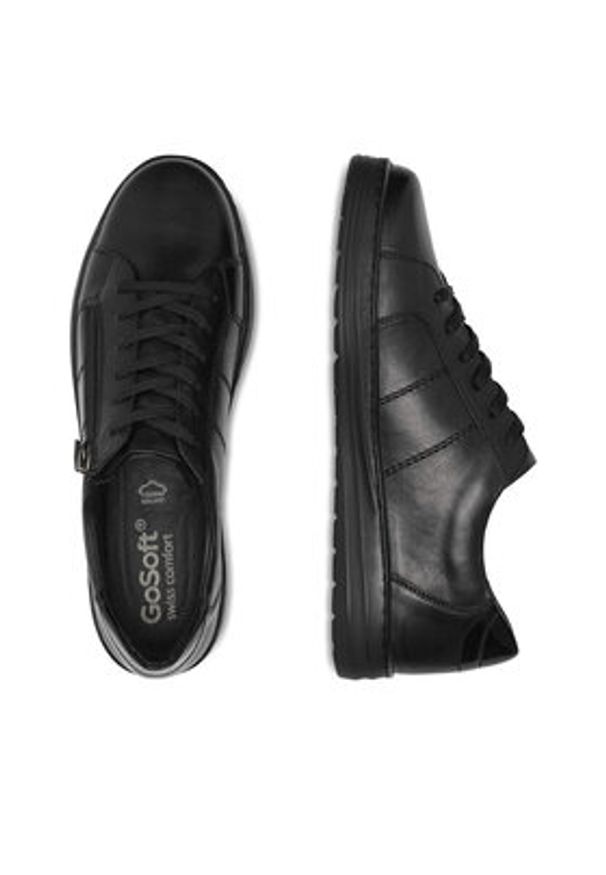 Go Soft Sneakersy WI23-KELTI-02 Czarny. Kolor: czarny. Materiał: skóra