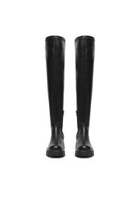 DeeZee Kozaki 60017-2 Czarny. Kolor: czarny. Materiał: materiał #6