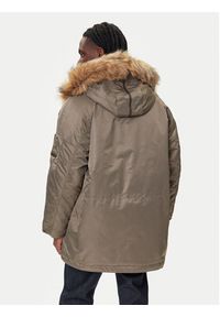 Hugo - HUGO Parka Makaro2541 50546236 Beżowy Regular Fit. Kolor: beżowy. Materiał: syntetyk #5
