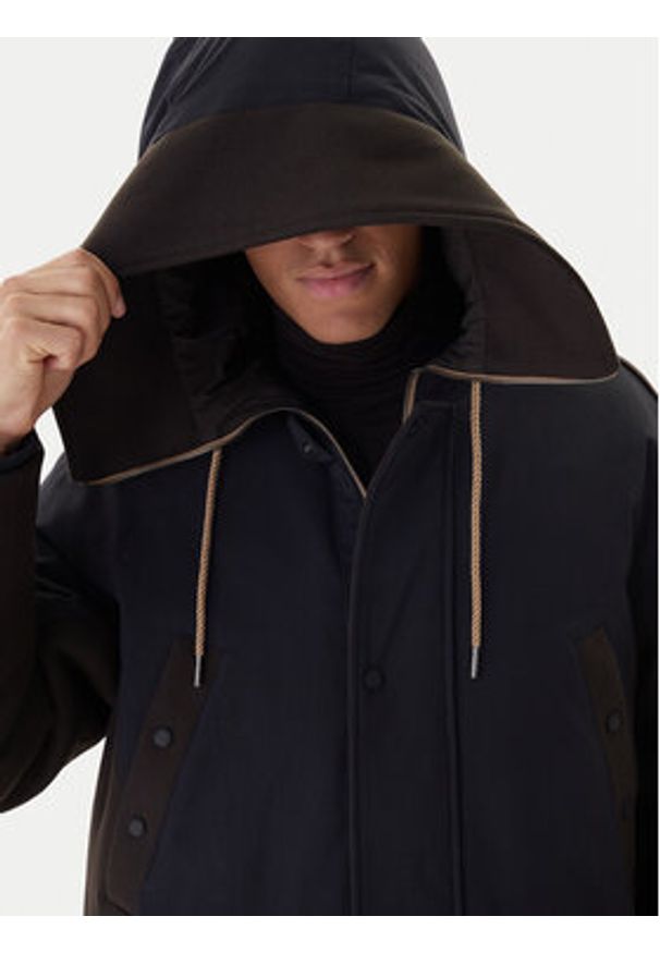 Armani Exchange Kurtka zimowa XM001135 AF16652 MB044 Brązowy Oversize. Kolor: brązowy. Materiał: syntetyk. Sezon: zima