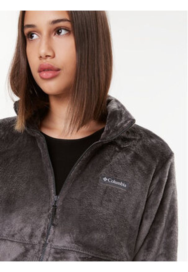 columbia - Columbia Polar Fireside™ FZ Jacket Czarny Regular Fit. Kolor: czarny. Materiał: syntetyk