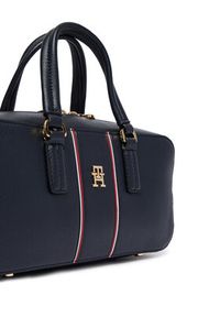 TOMMY HILFIGER - Tommy Hilfiger Torebka Th Daily Crossover Corp AW0AW18641 Granatowy. Kolor: niebieski. Materiał: skórzane #7