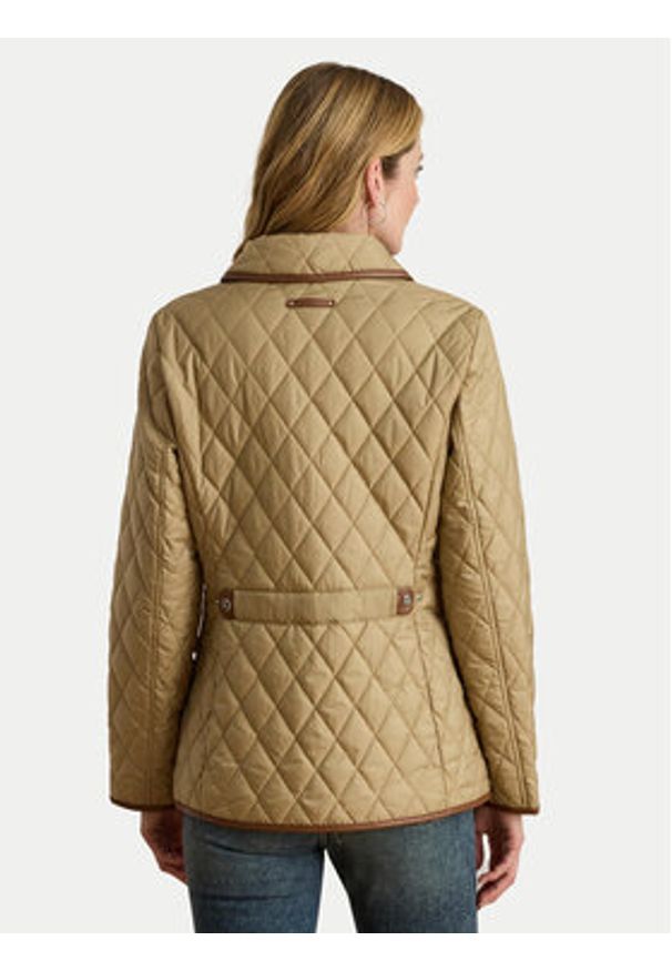 Lauren Ralph Lauren - LAUREN RALPH LAUREN Kurtka przejściowa 2,9798E+11 Beżowy Straight Fit. Kolor: beżowy. Materiał: syntetyk