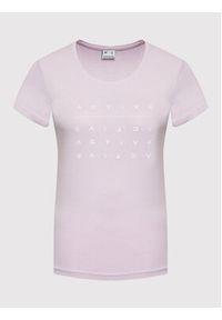4f - 4F T-Shirt H4L22-TSD013 Fioletowy Regular Fit. Kolor: fioletowy. Materiał: bawełna #3
