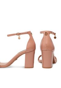 Nine West Sandały WFA2647-1 Różowy. Kolor: różowy. Materiał: skóra #7