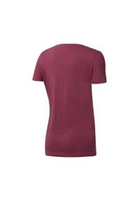 Koszulka sportowa damska Reebok Linear Read Scoop. Kolor: czerwony. Długość rękawa: krótki rękaw. Długość: krótkie #2