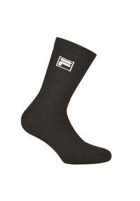 Unisex Fila Skarpetki Tenisowe - 3-Pak Czarny Rozmiar 35-38. Kolor: czarny. Sport: tenis
