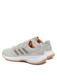 Adidas - adidas Buty do tenisa Gamecourt 2.0 IH2969 Szary. Kolor: szary. Materiał: materiał. Sport: tenis #4
