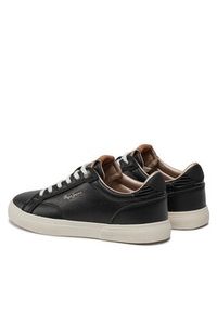 Pepe Jeans Sneakersy Kenton Street W PLS31561 Czarny. Kolor: czarny. Materiał: skóra