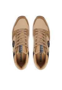 Napapijri Sneakersy NP0A8AAO Brązowy. Kolor: brązowy. Materiał: skóra #4