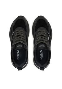 Iceberg Sneakersy IU1758 Czarny. Kolor: czarny. Materiał: materiał #2