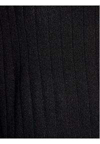 Brave Soul Sukienka dzianinowa LKD-230AUSTI Czarny Regular Fit. Kolor: czarny. Materiał: wiskoza #3