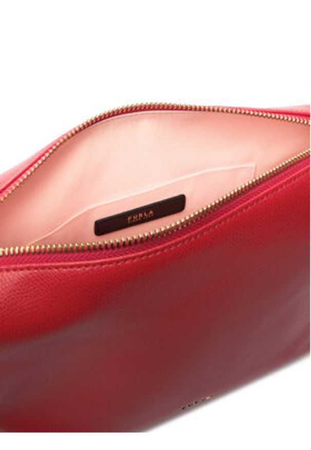Furla Torebka Tonie Mini WE00877 A.0023 CN 4484S Czerwony. Kolor: czerwony. Materiał: skórzane