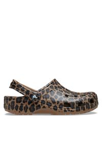 Crocs Klapki Classic Animal Clog 211800 Brązowy. Kolor: brązowy #1